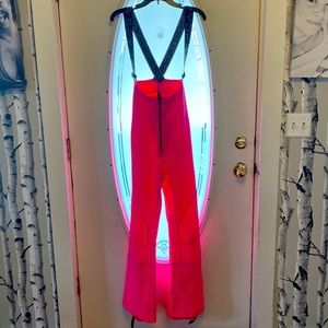 SPYDER Women’s Snowpant Bibs. Bubblegum Pink.